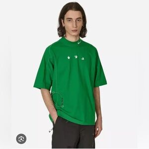 Nike x Off-White Short-Sleeve Top Kelly Green Style DV4401-389